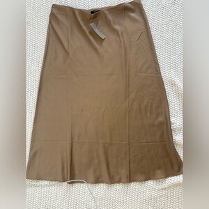 NWT NEW J.Crew Satin Slip Skirt size L
